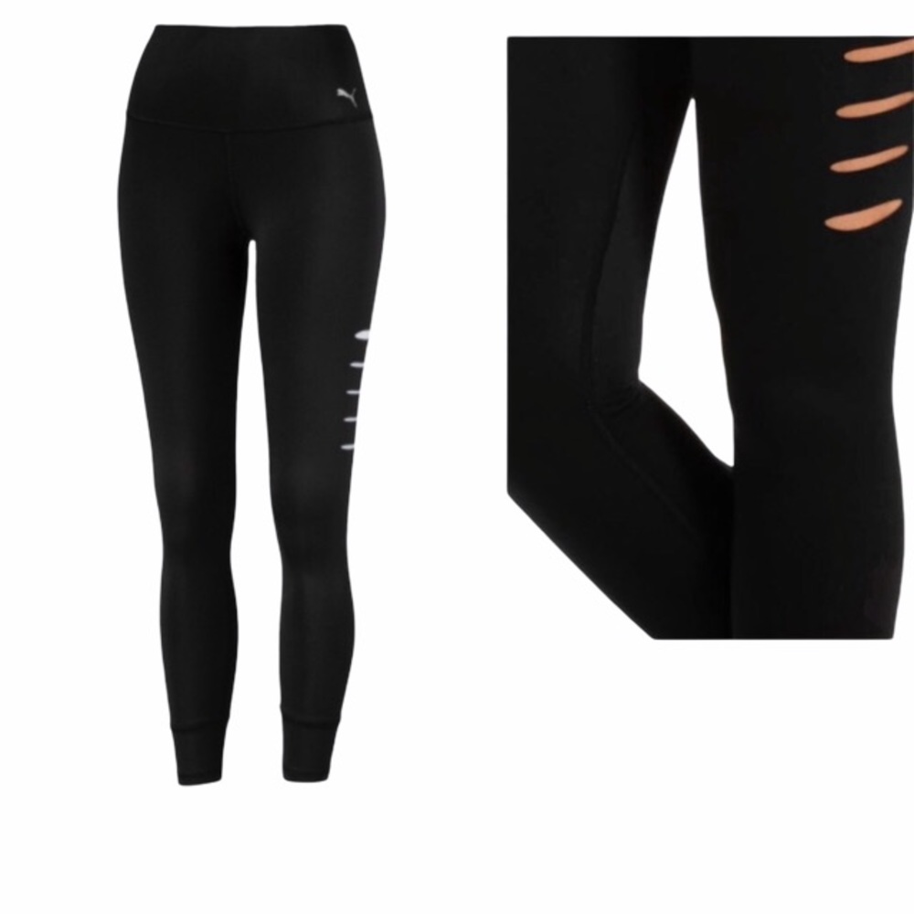 Puma Explosive 7/8 workout tights In Black Small